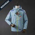 Veste Imperméable du Brésil - Bleu